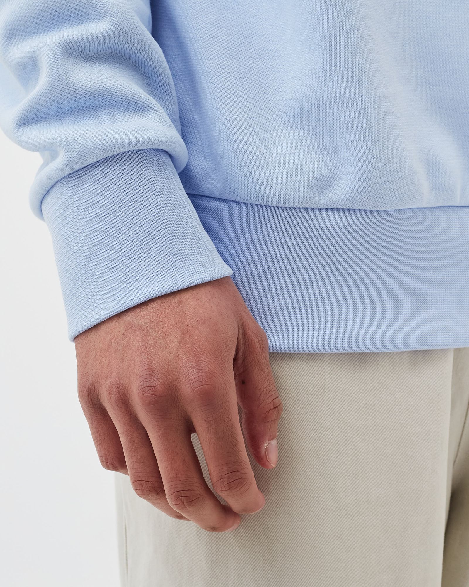 LONG SLEEVE KNIT SWEAT