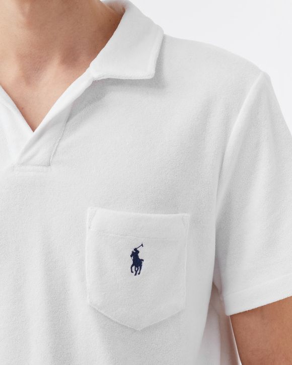 Tシャツ・カットソー POLO RALPH LAUREN SHORT SLEEVE KNIT POLO Ralph Lauren Short Sleeved Knit Polo T Shirt Blue | Mainline