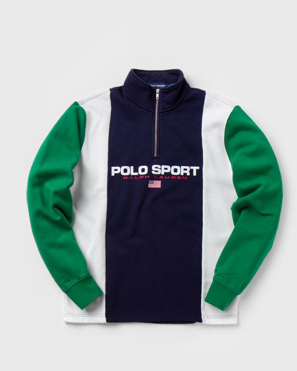POLO SPORT FLEECE SWEATSHIRT - GREEN GRASS MULTI POLO SPORT FLEECE SWEATSHIRT - GREEN GRASS MULTI