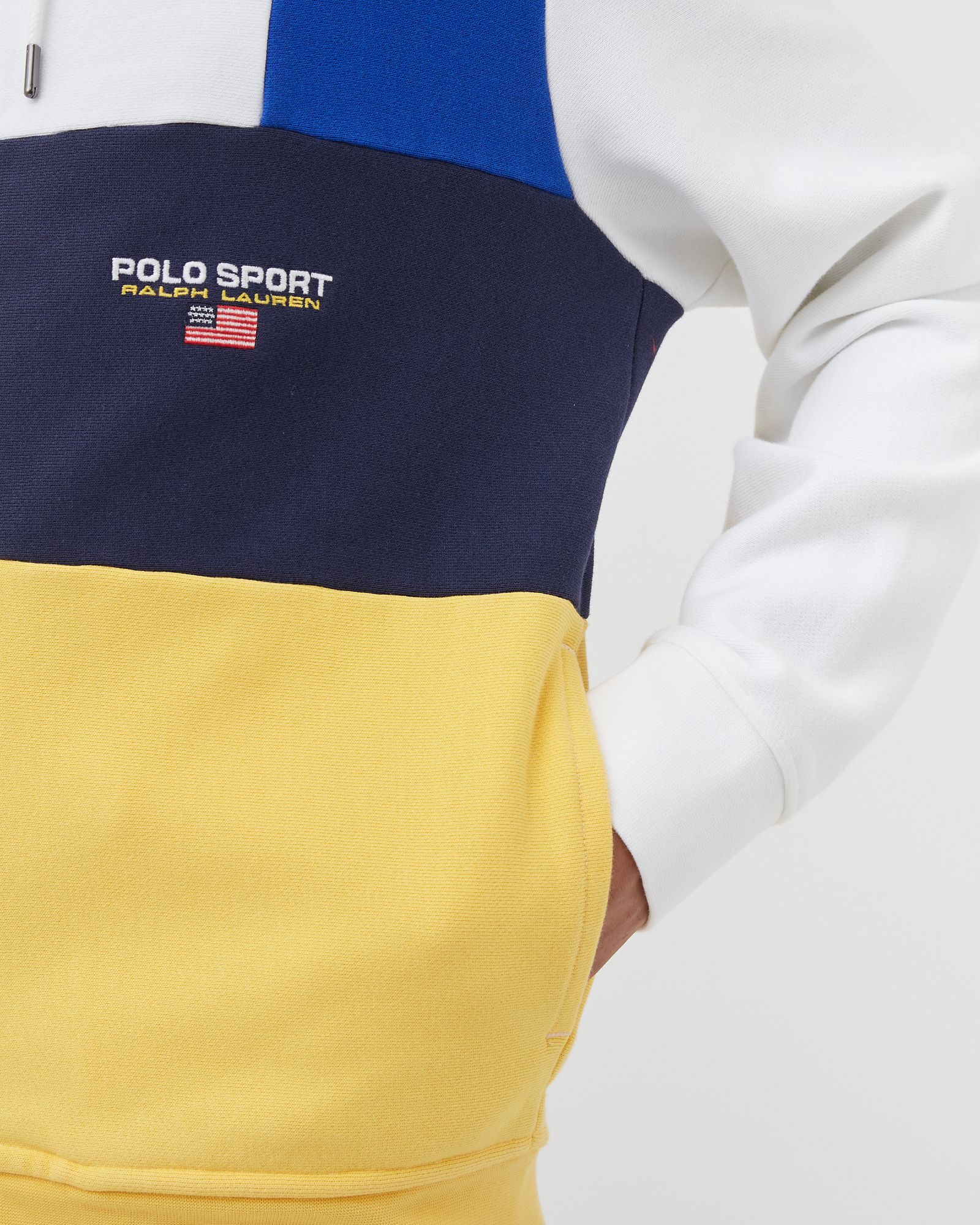 Polo Sport Patchwork Fleece Hoodie