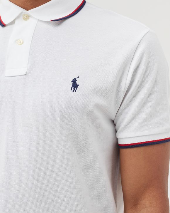 Tシャツ・カットソー Ralph Lauren SS24 SLIM FIT POLO (710.795080.002 094) Polo Ralph Lauren Custom Slim Fit Mesh Polo T-Shirt