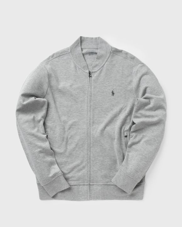 Polo Ralph Lauren LUXURY JERSEY BASEBALL JACKET Grey BSTN Store