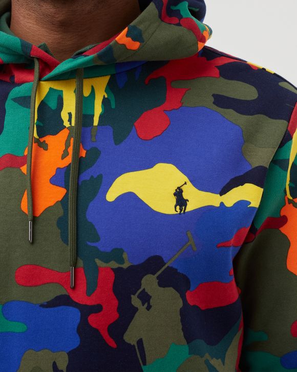 Polo hot sale camo hoodie