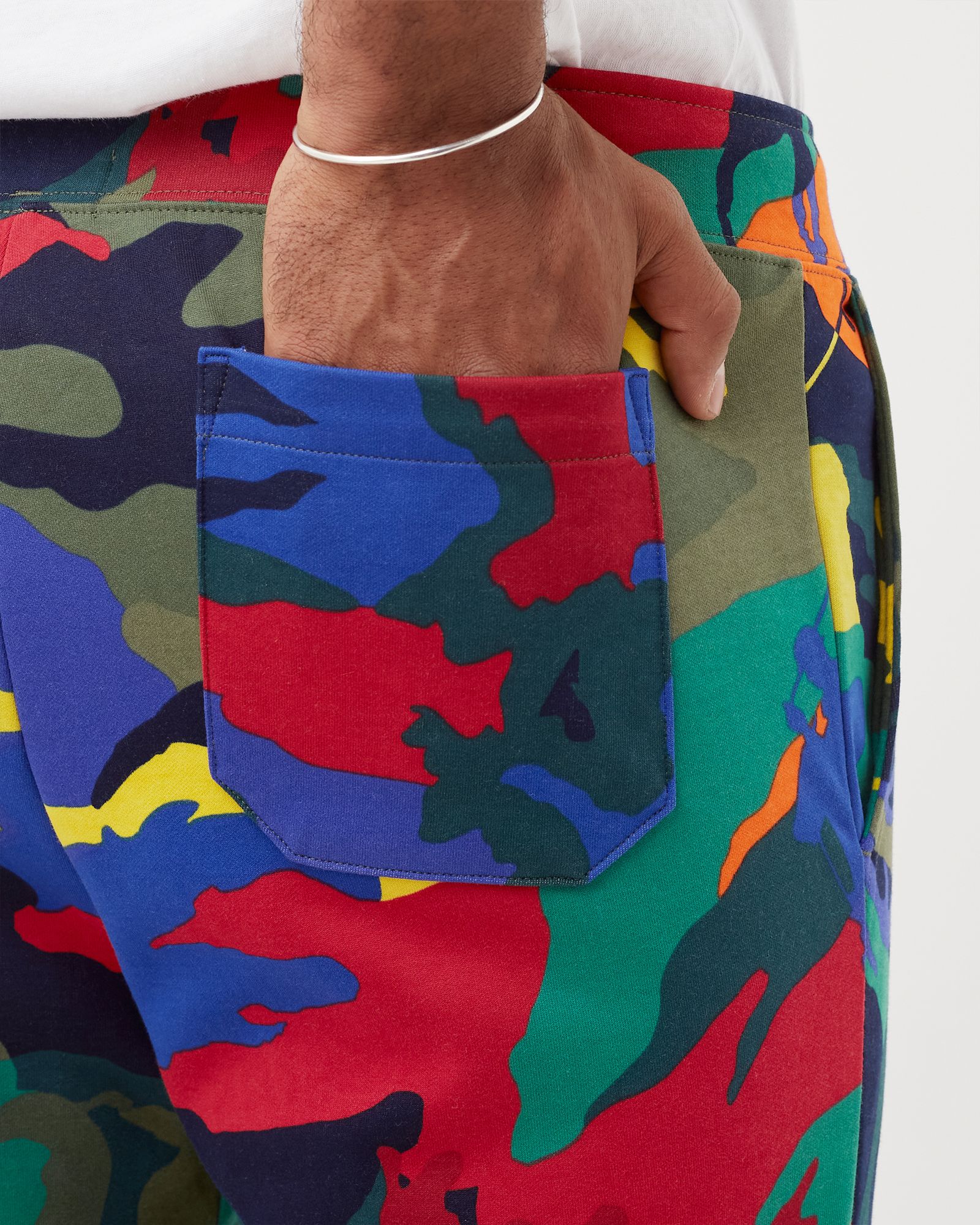 Polo Pony Camo Double-Knit Joggers