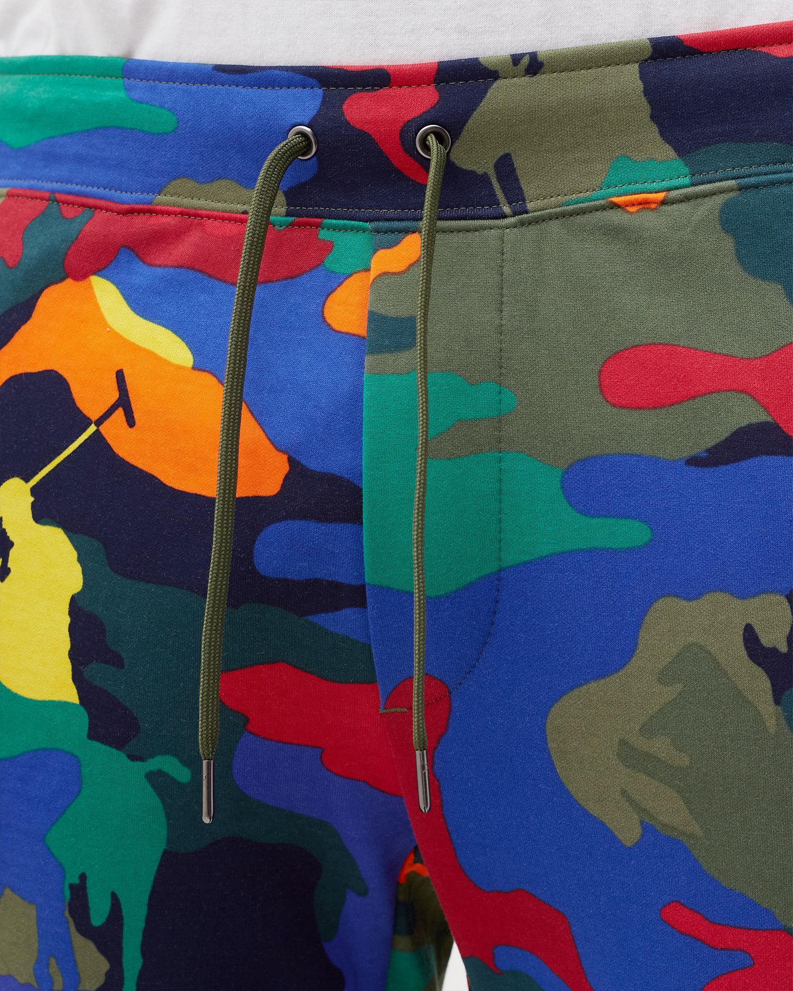 Polo Pony Camo Double-Knit Joggers