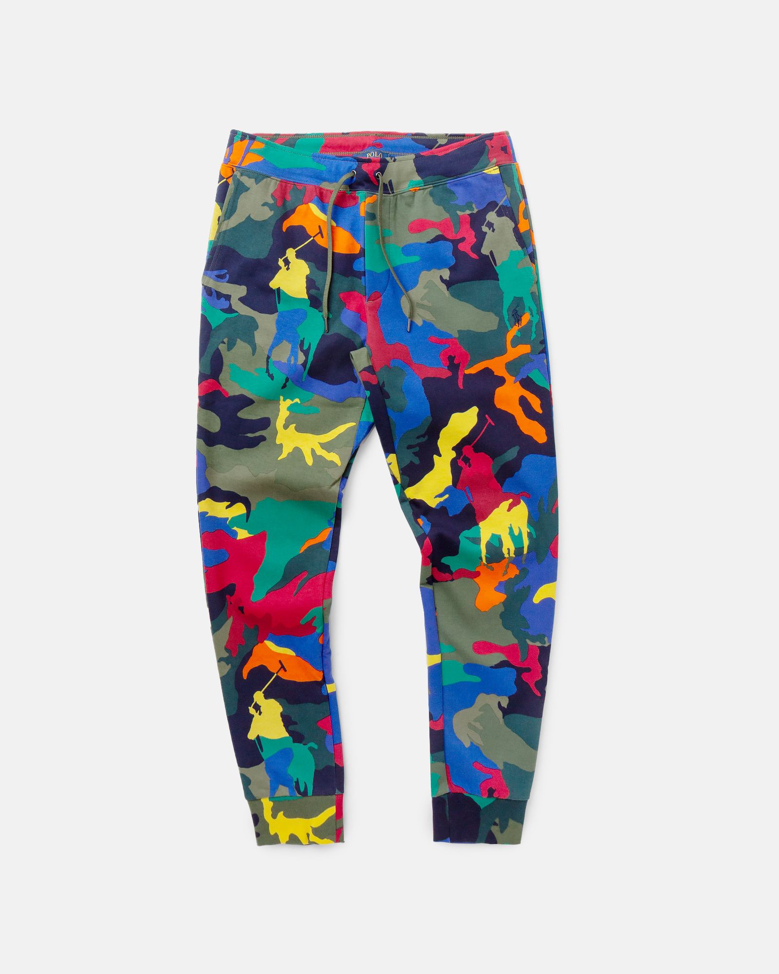 Polo Pony Camo Double-Knit Joggers