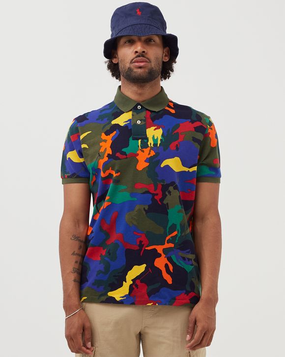 Polo ralph lauren camo shirt deals