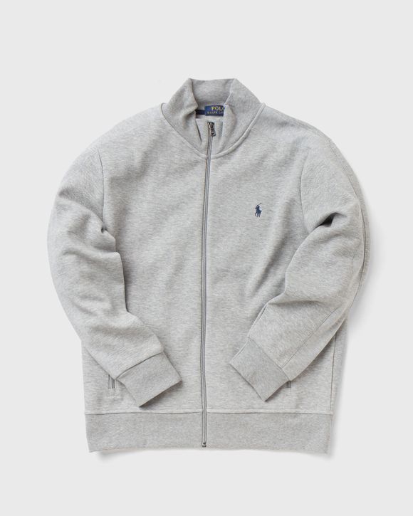 Polo Ralph Lauren Luxury Jersey Baseball Jacket Grey BSTN Store