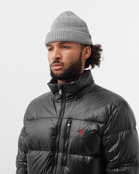 Water-Repellent Down Jacket - POLO BLACK GLOSSY