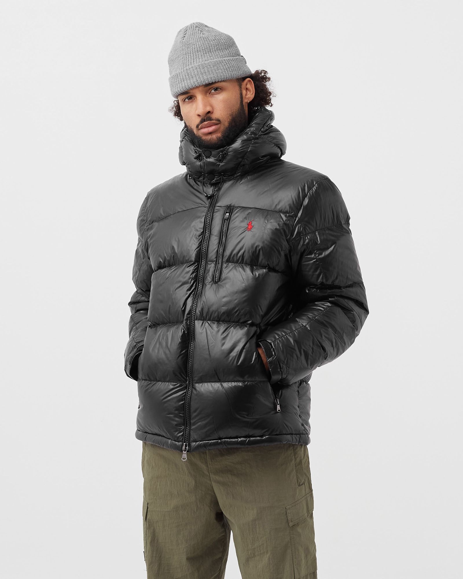 〔大人気〕Polo RalphLauren 2way Down Jacket Polo Ralph Lauren Water-Repellent Down Jacket Black | BSTN Store