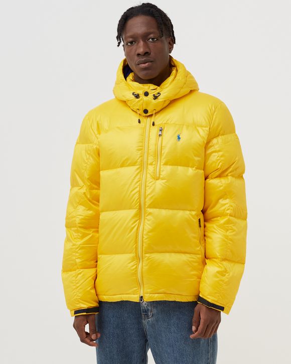 Ralph lauren yellow puffer jacket new arrivals