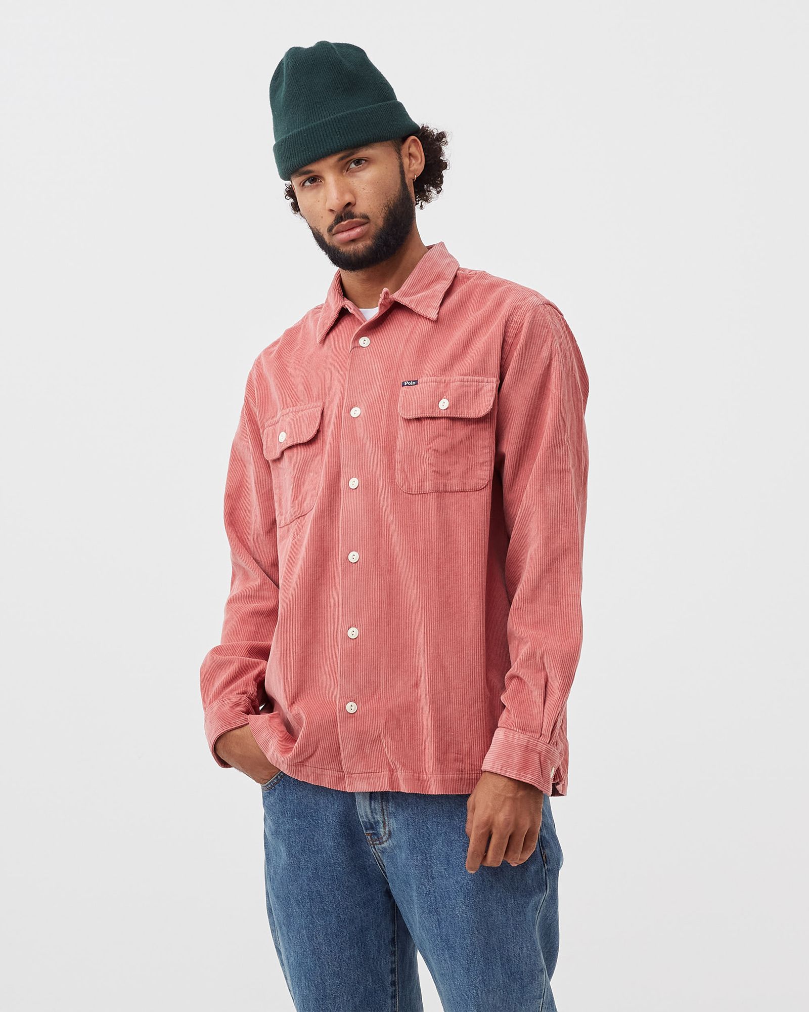 Corduroy Camp Shirt