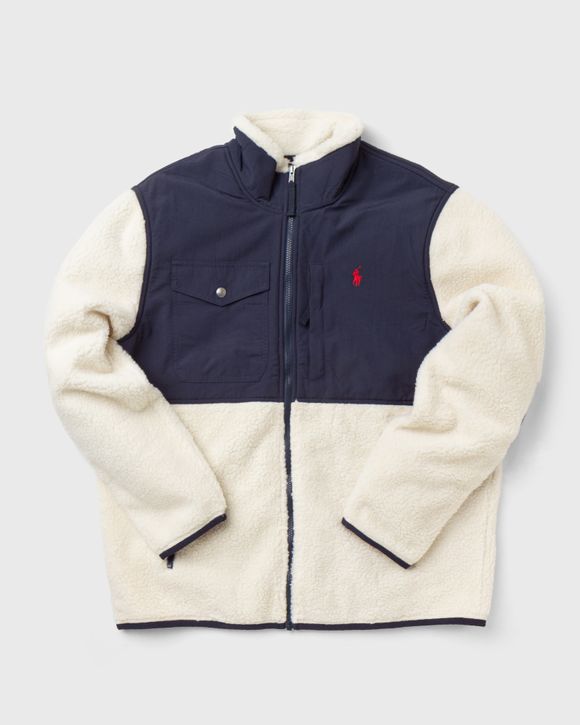 Polo ralph lauren hybrid best sale fleece jacket