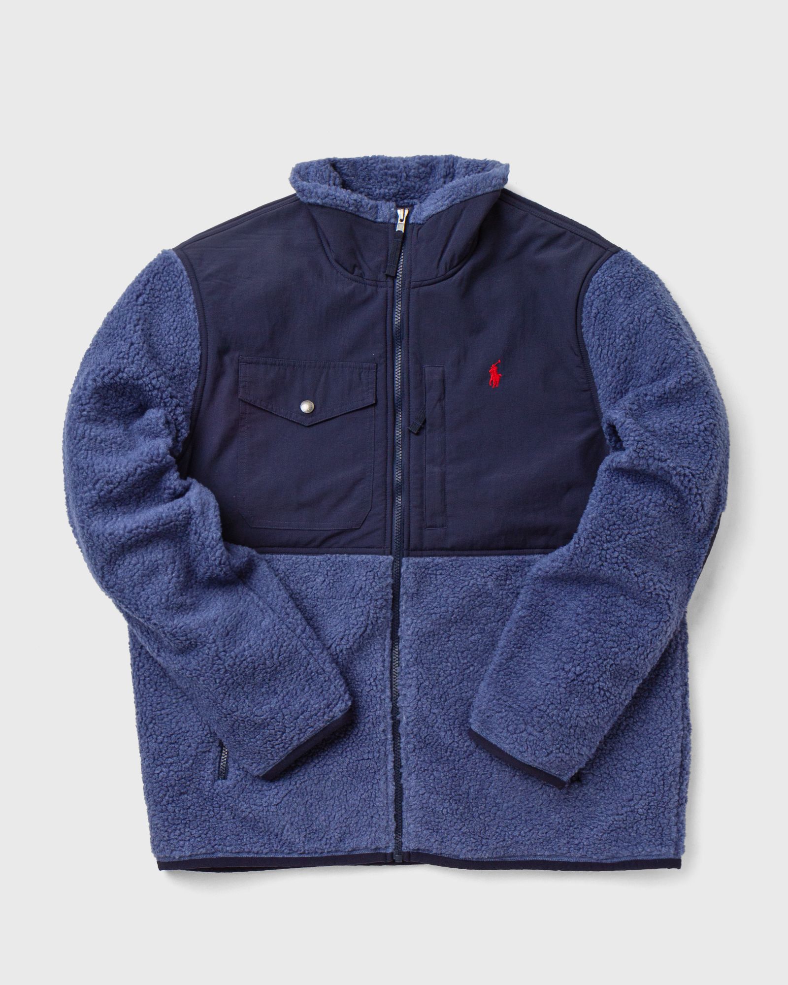 Colour-Blocked Hybrid Jacket