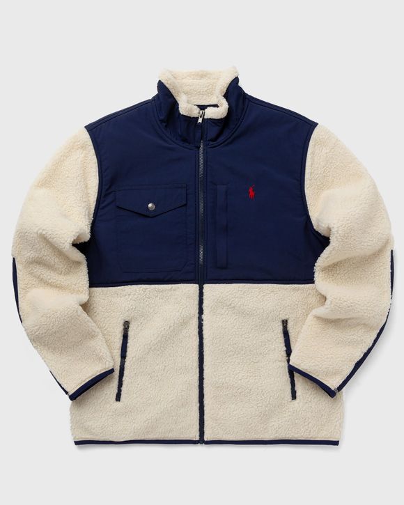 Polo Ralph Lauren LSFZM1 LONG SLEEVE FULL ZIP Blue Beige BSTN Store