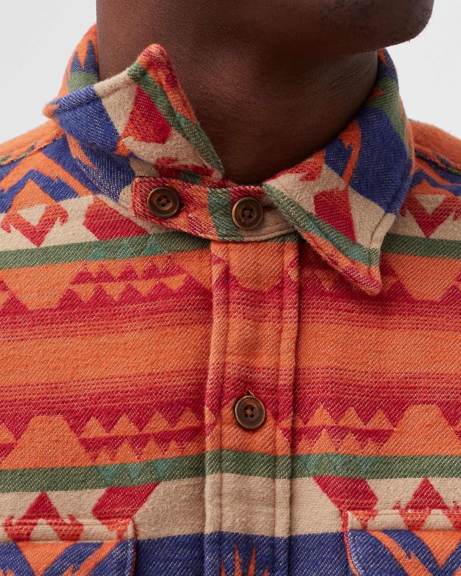 Southwestern Jacquard Shirt