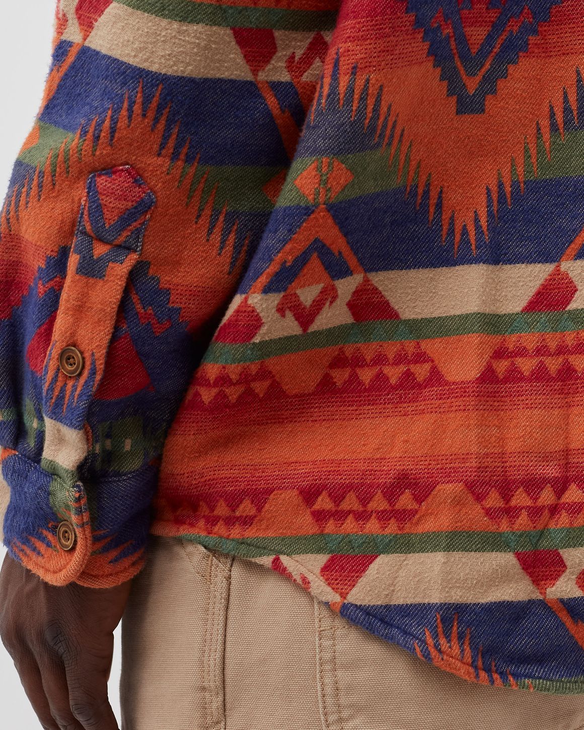 Polo Ralph Lauren Southwestern Jacquard Shirt Red BSTN Store