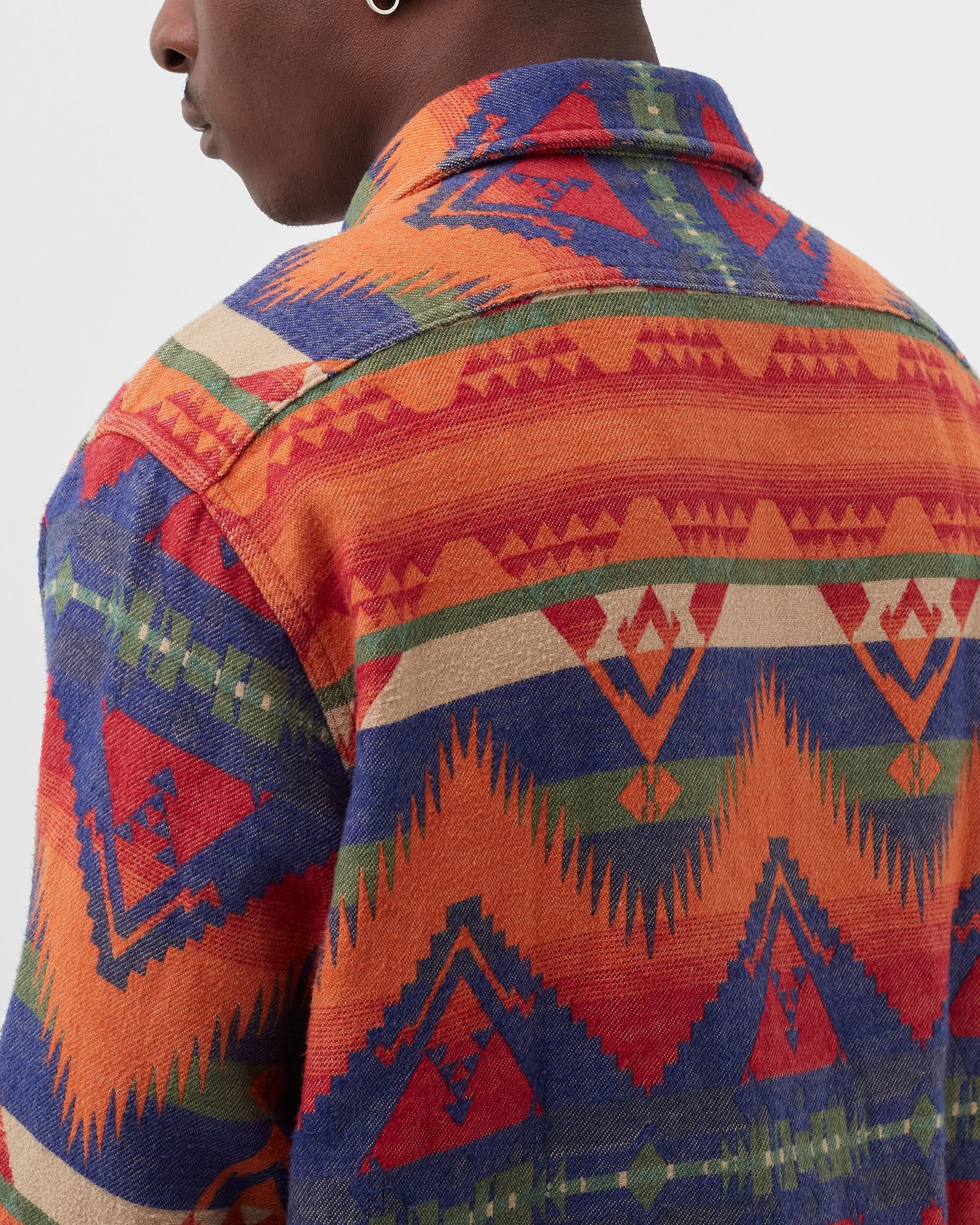 Southwestern Jacquard Shirt