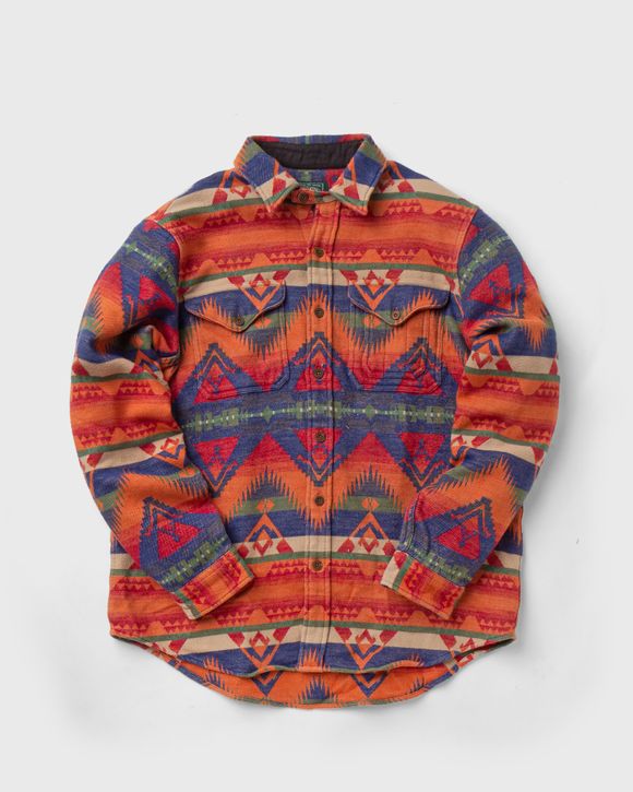 Polo Ralph Lauren Southwestern Jacquard Shirt Red | BSTN Store