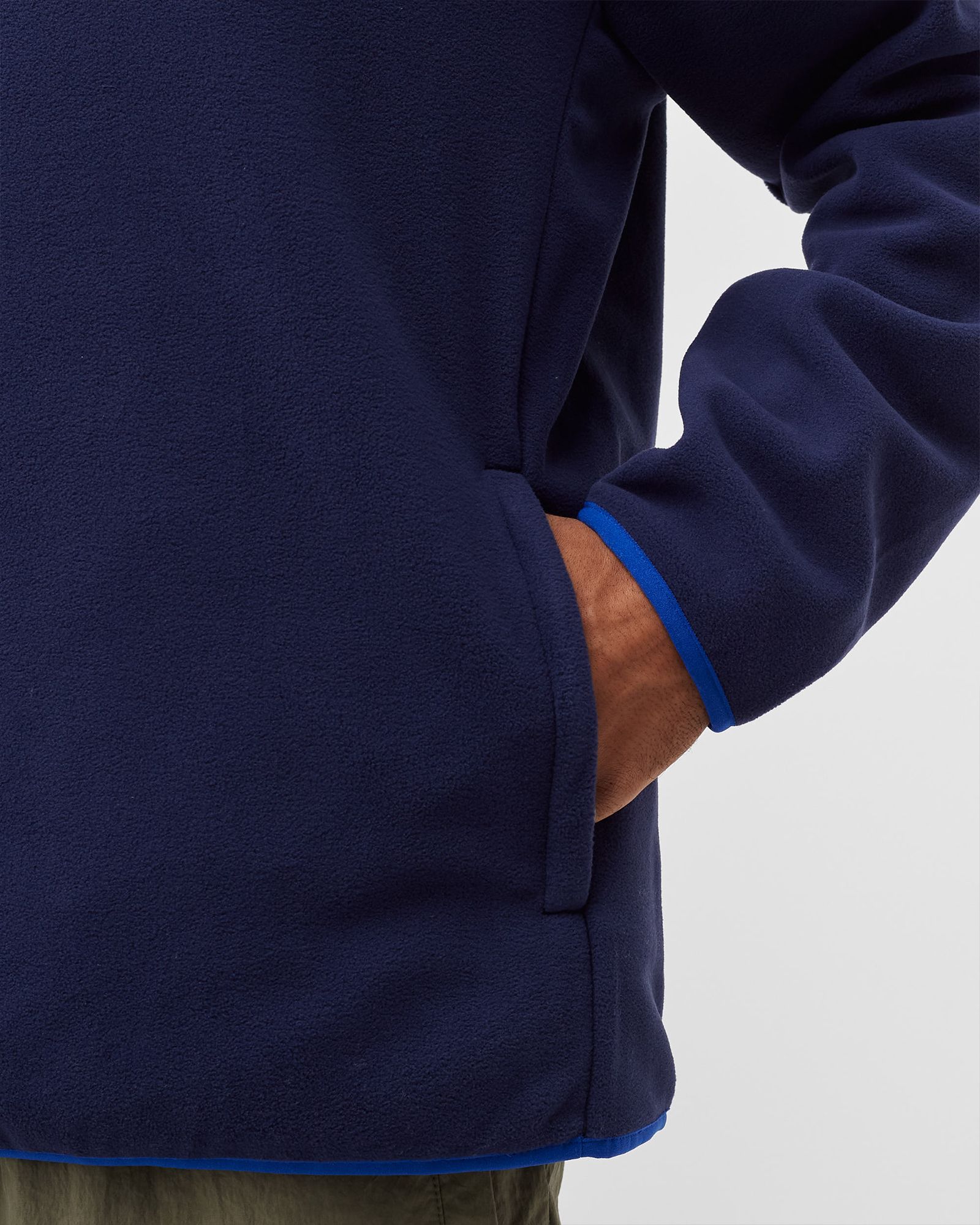 Fleece Mockneck Pullover