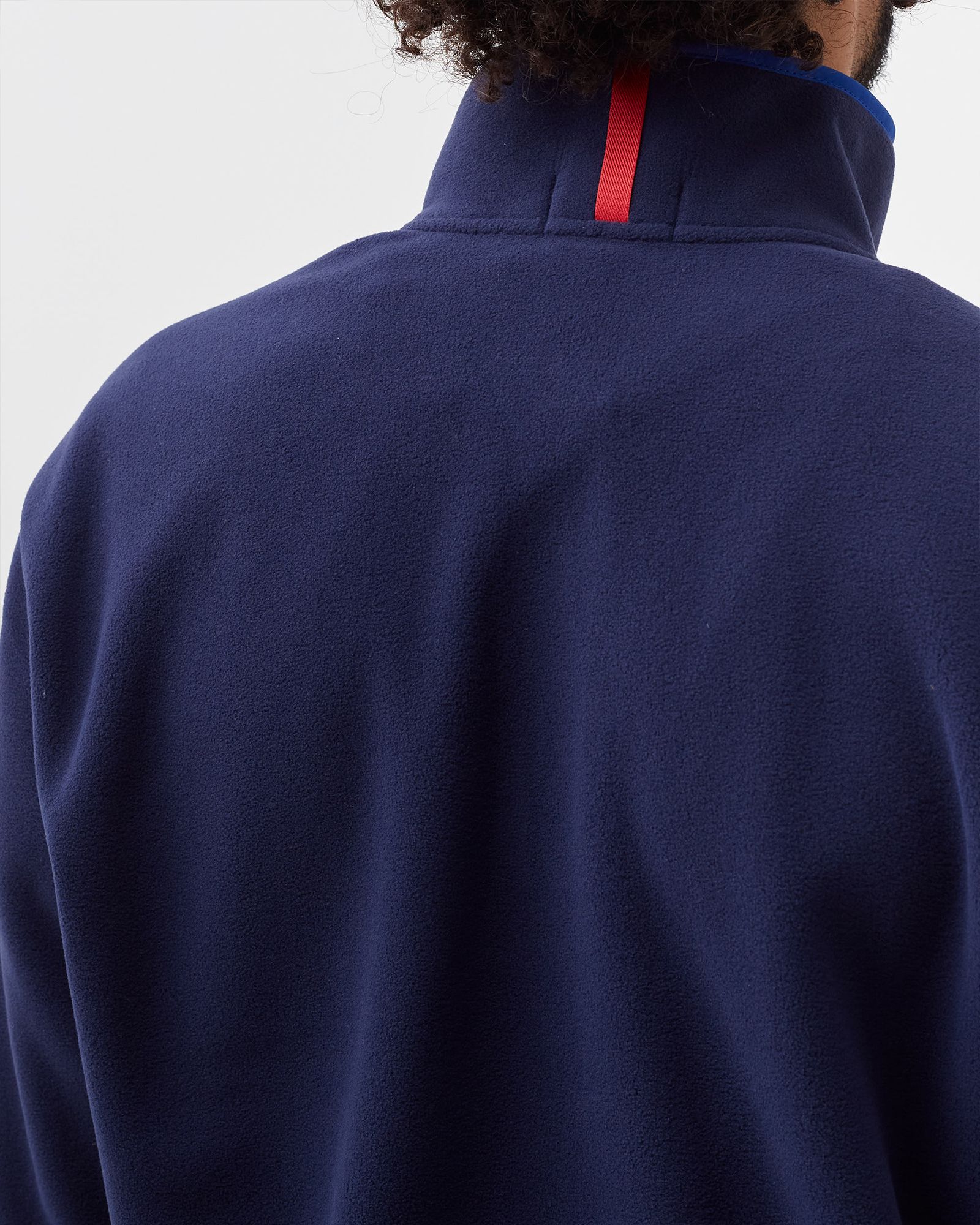 Fleece Mockneck Pullover