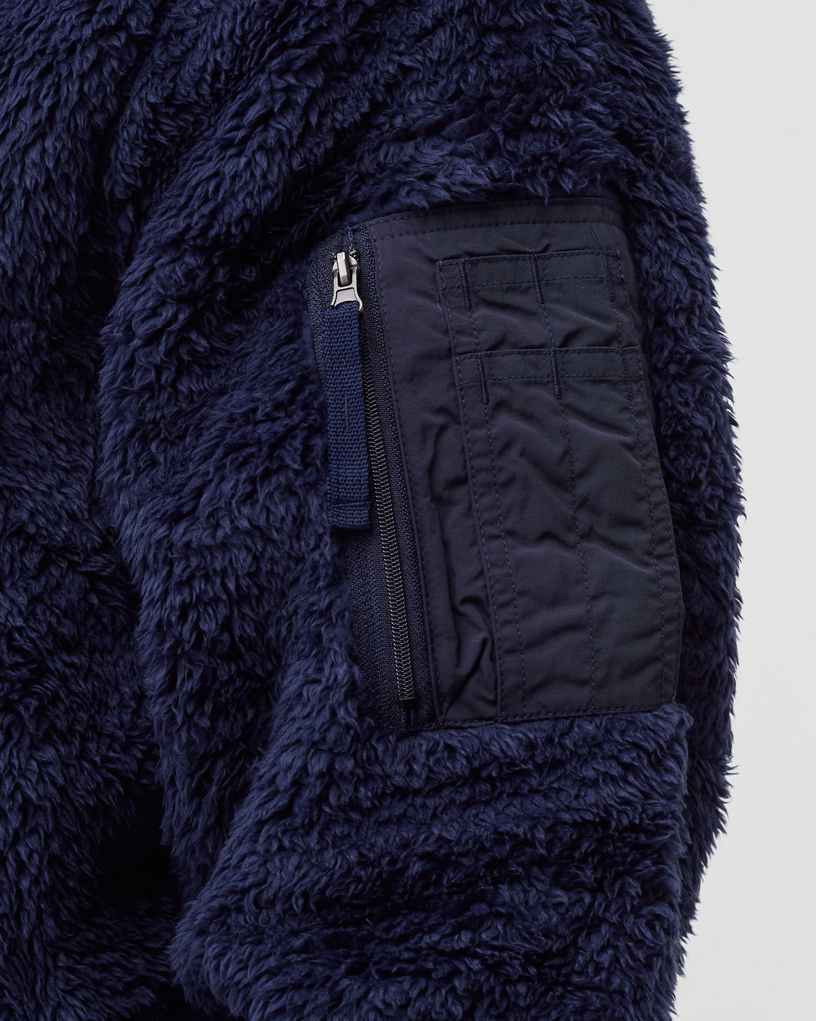 FLEECE HOODED JACKET