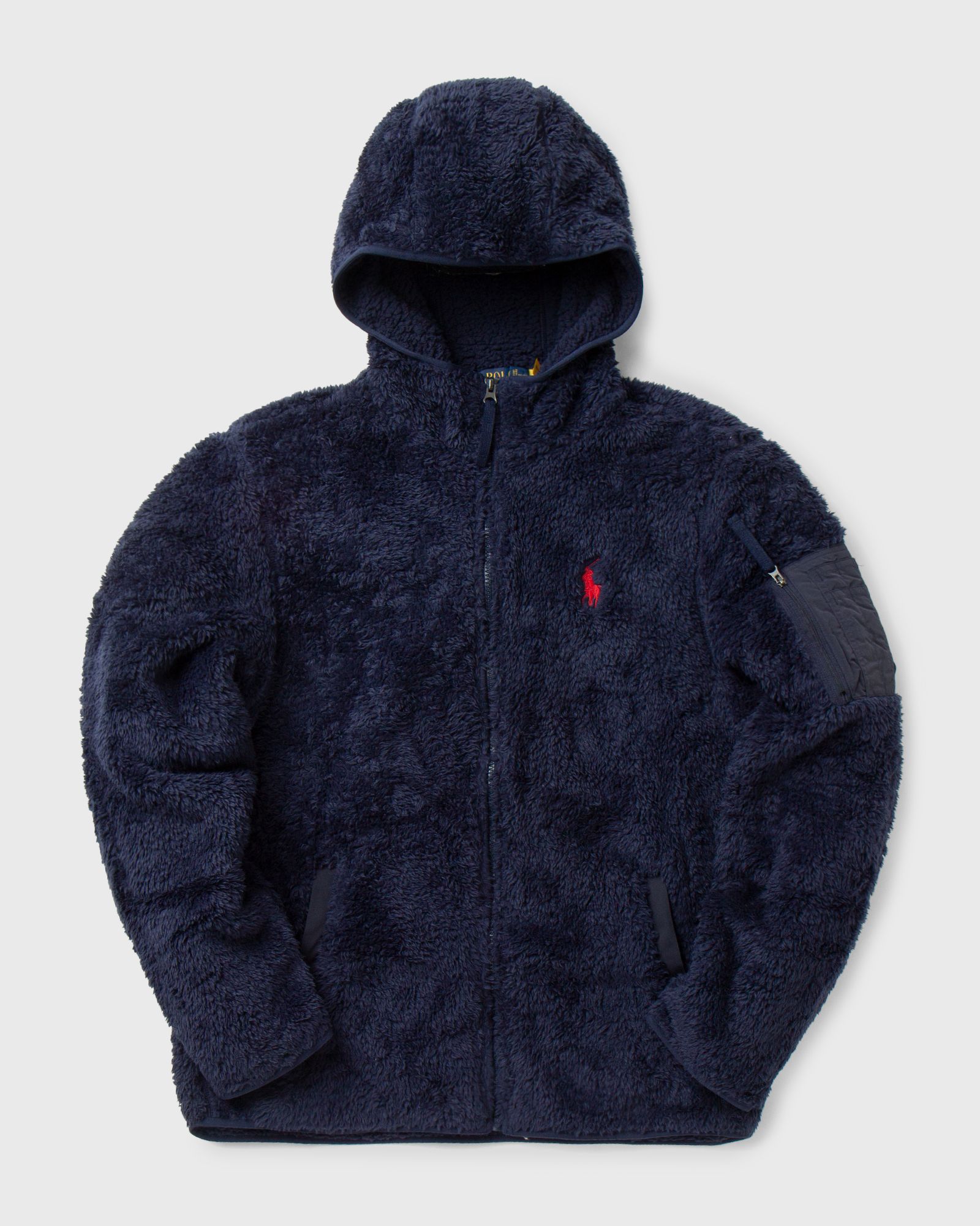 FLEECE HOODED JACKET