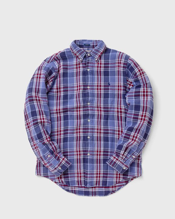 Polo Ralph Lauren Plaid Flannel Shirt Blue | BSTN Store