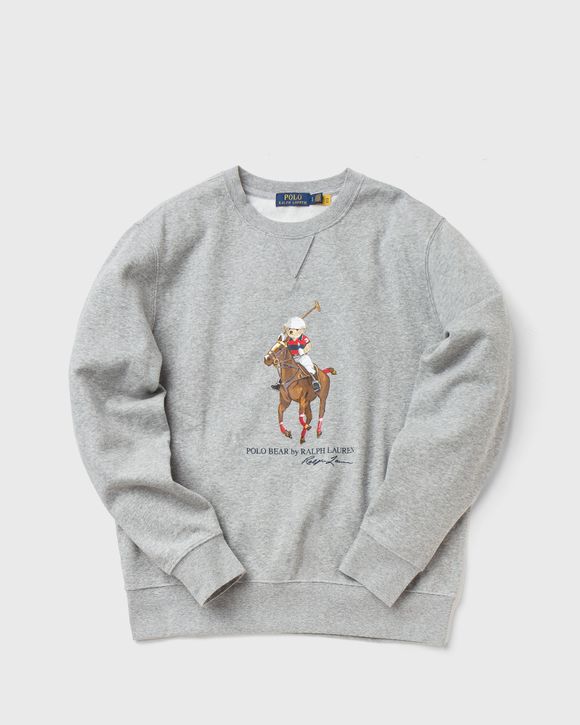 Polo Ralph Lauren Polo Bear & Big Pony Fleece Sweatshirt Grey