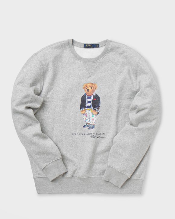 Polo bear sweatshirt grey sale