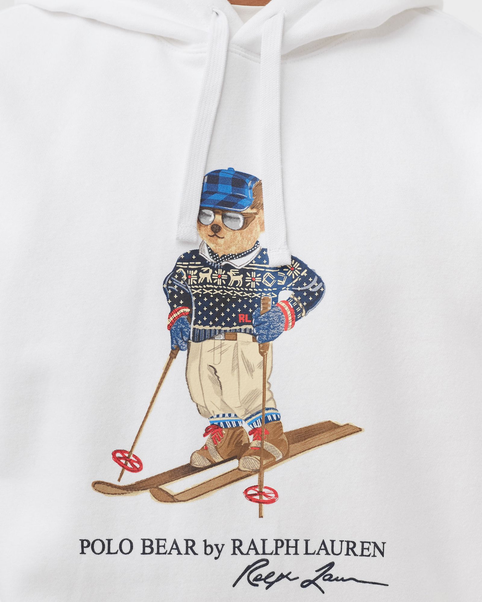 SKI POLO BEAR FLEECE HOODIE