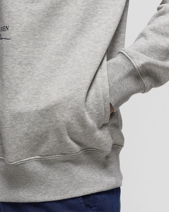 Polo Ralph Lauren LONG SLEEVE-SWEATSHIRT Grey | BSTN Store