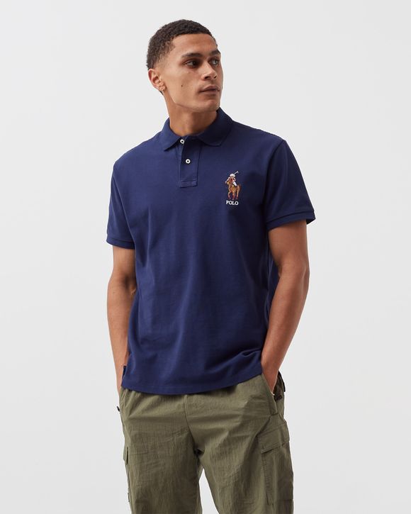 Polo Ralph Lauren POLO BEAR POLO SHIRT Blue - NEWPORT NAVY