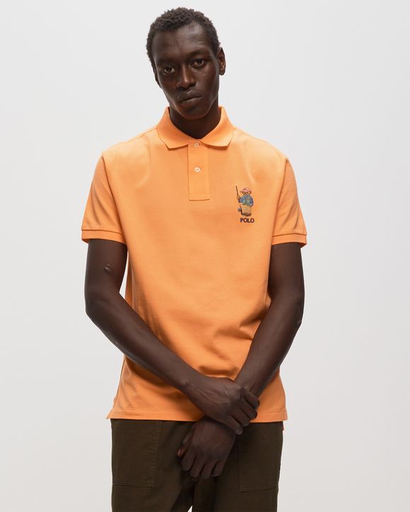 Ralph lauren discount polo shirt orange