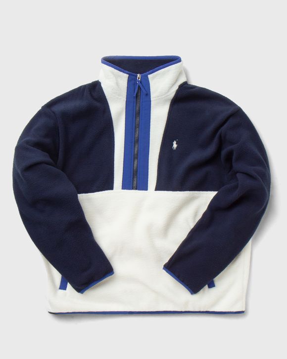 VINTAGE HALF ZIP FLEECE SWEATSHIRT