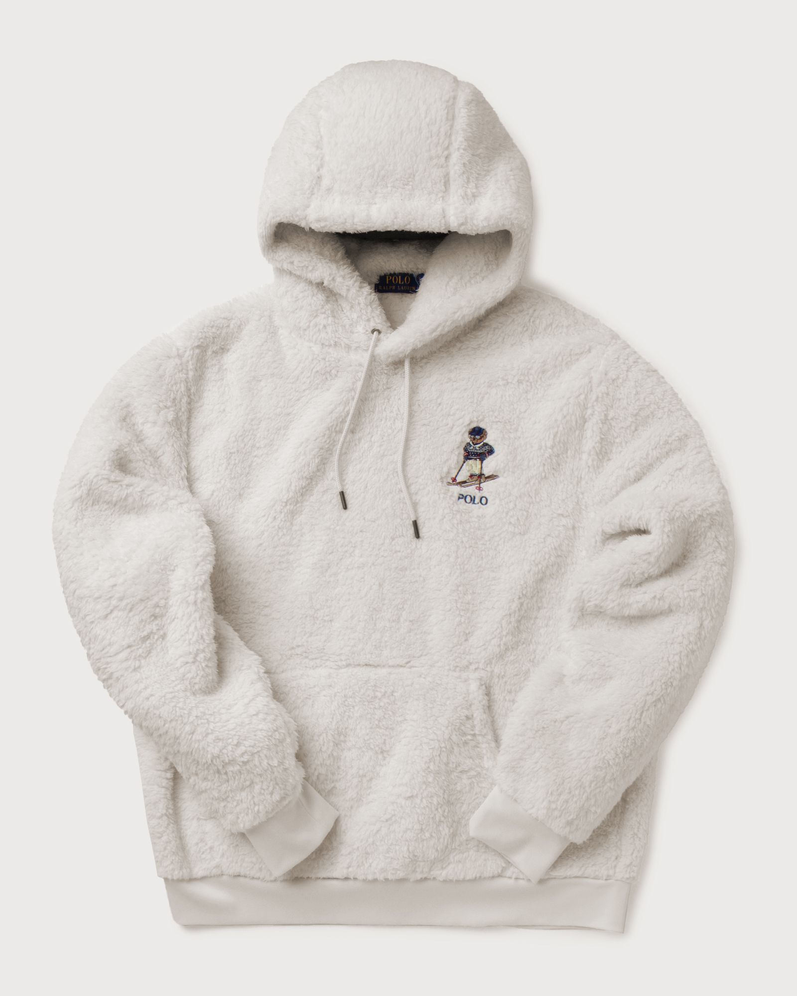 BORG FLEECE POPOVER HOODIE