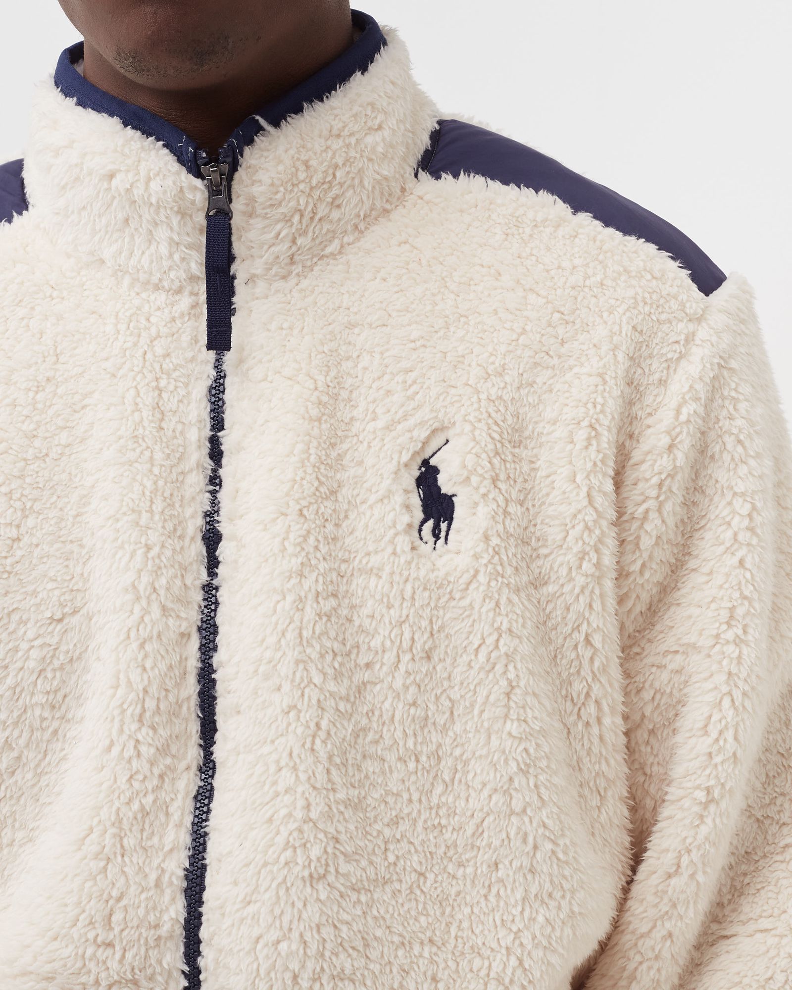 COLOR-BLOCKED HYBRID JACKET