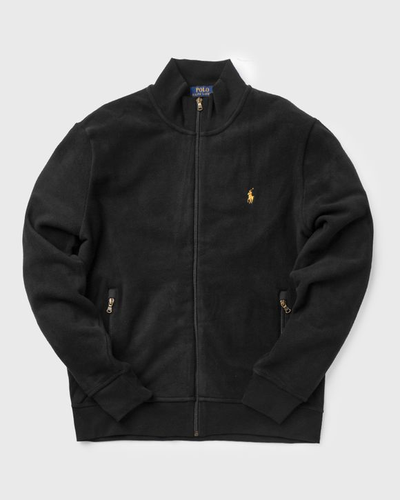 Polo Ralph Lauren Double-Knit Mesh Track Jacket Black - POLO BLACK