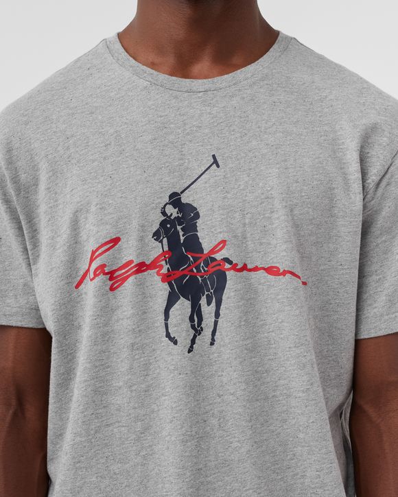 Polo Ralph Lauren BIG PONY TEE Grey ANDOVER HEATHER