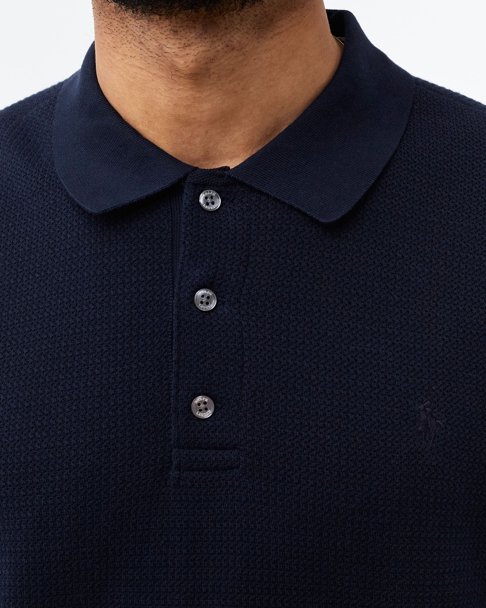 LONG SLEEVE POLO SHIRT