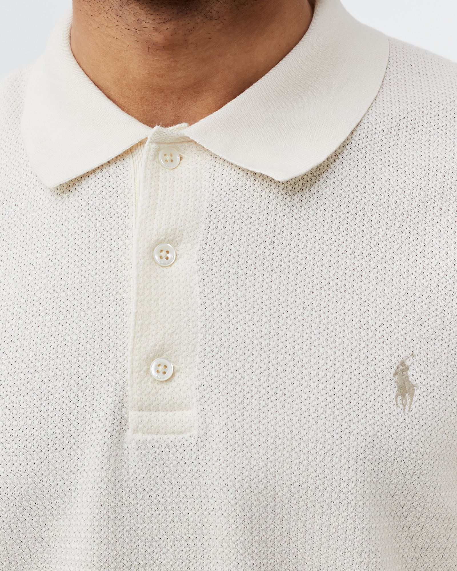 LONG SLEEVE POLO SHIRT