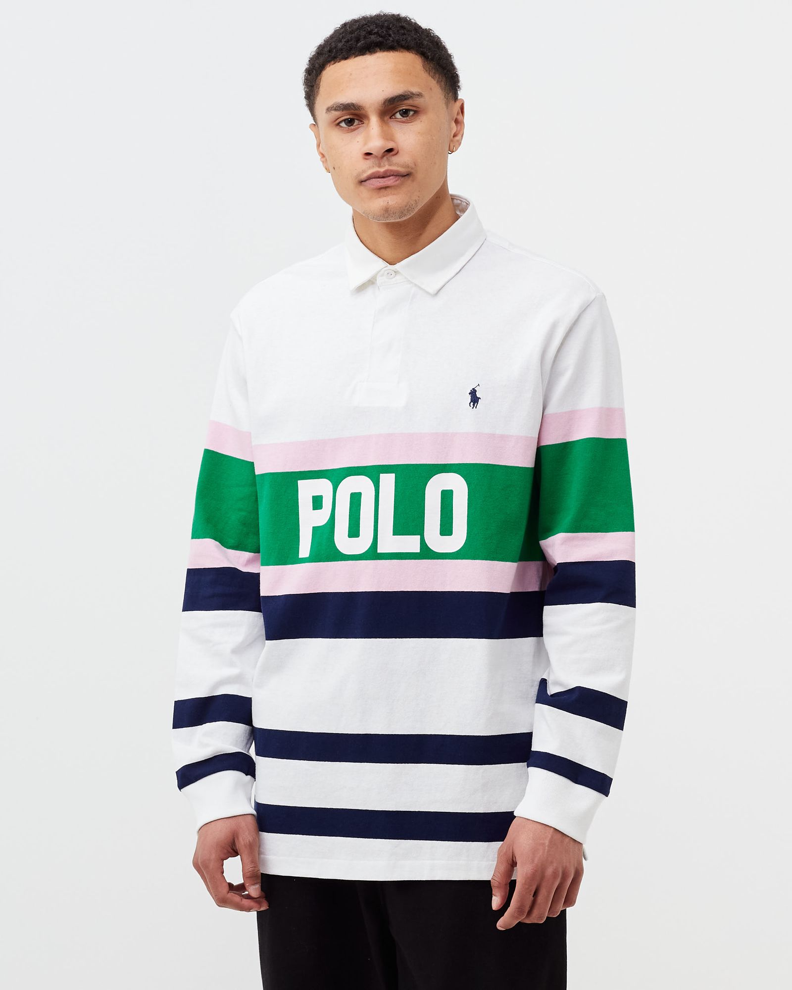 LONG SLEEVE RUGBY POLO