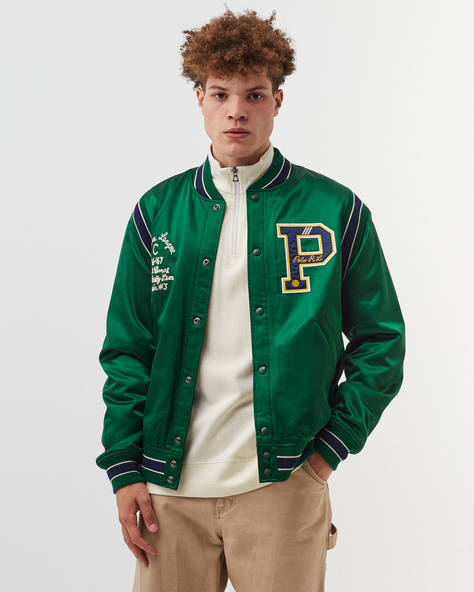 VARSITY JACKET-UNLINED-BOMBER