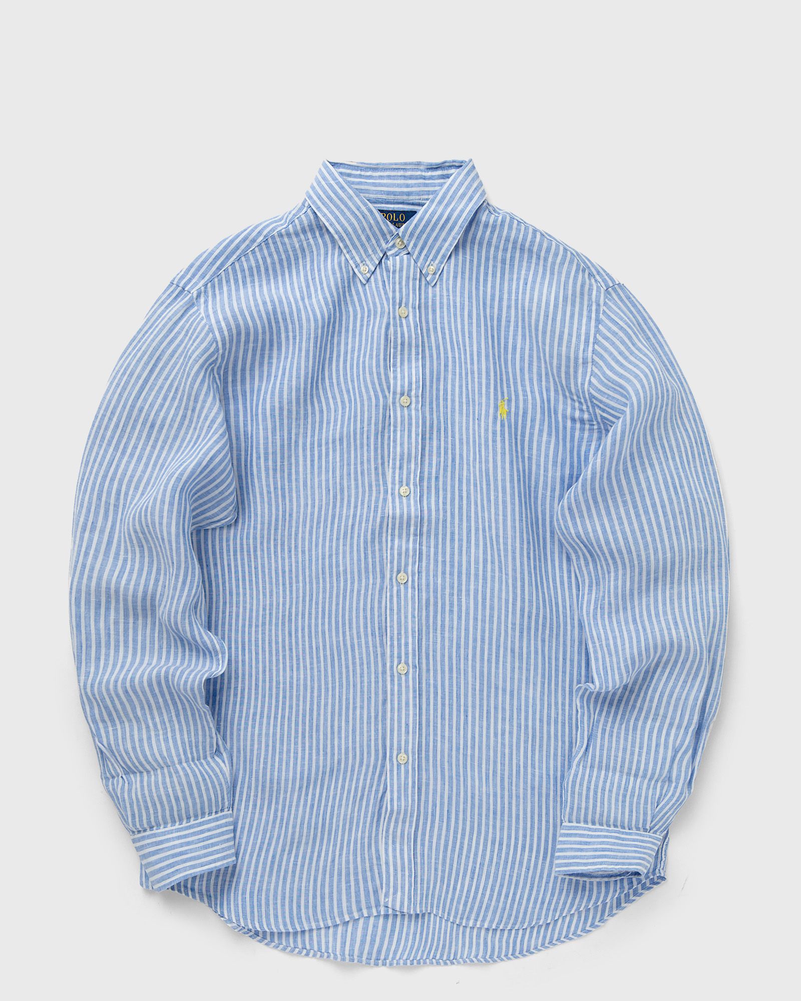 Polo Ralph Lauren - long sleeve-sport shirt men longsleeves blue in größe:xl