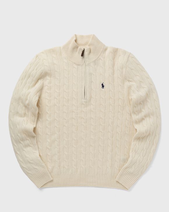 Ralph lauren sweater half on sale zip