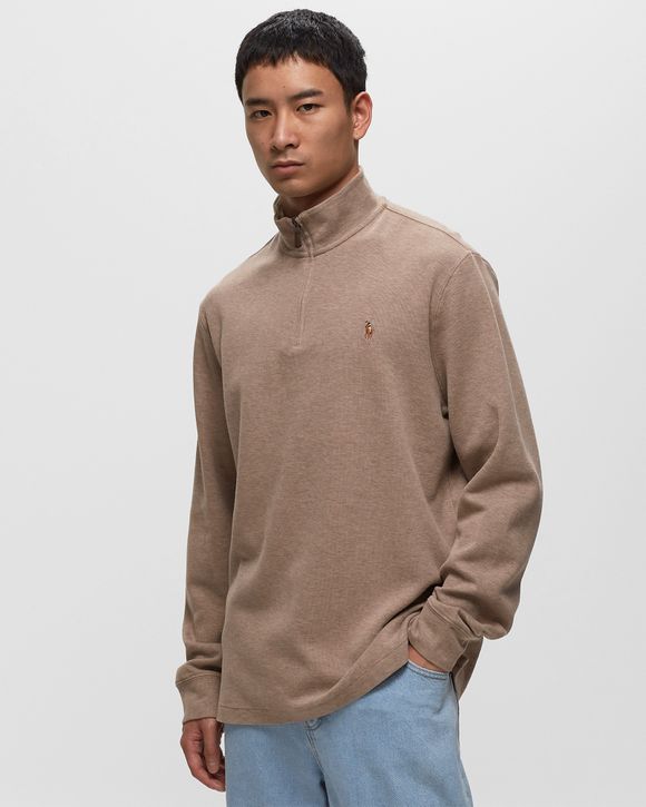 Pull Ralph Lauren semi zippé homme