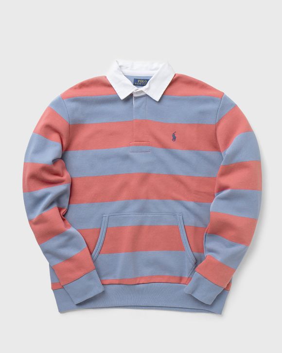 Polo Ralph Lauren Stripe Jersey Long Sleeve Woven Shirt - XL