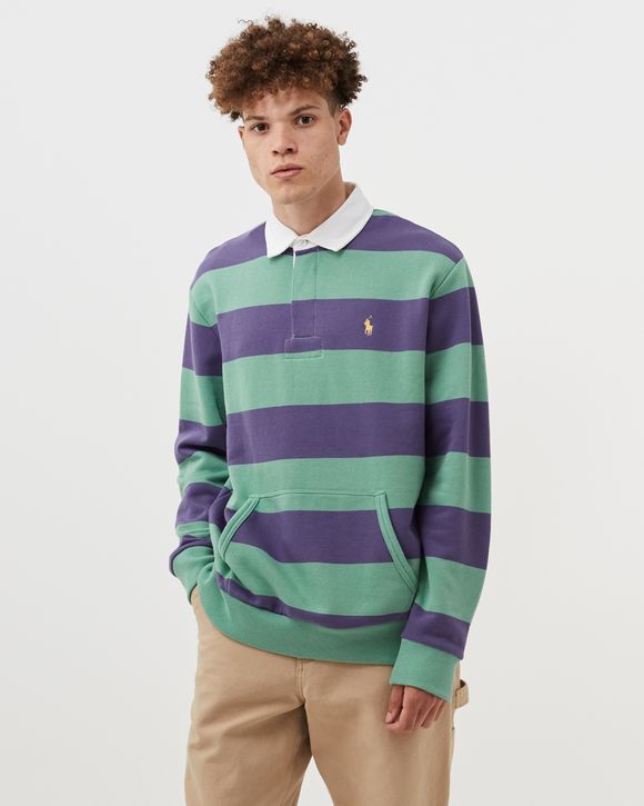 Polo Ralph Lauren LONGSLEEVE RUGBY SWEATSHIRT Green | BSTN Store