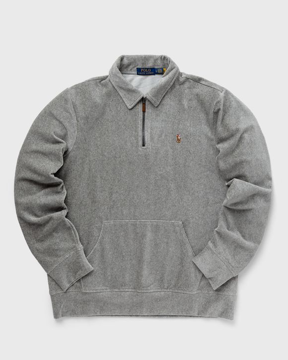 Polo Ralph Lauren LONG SLEEVE-HALF ZIP Grey | BSTN Store