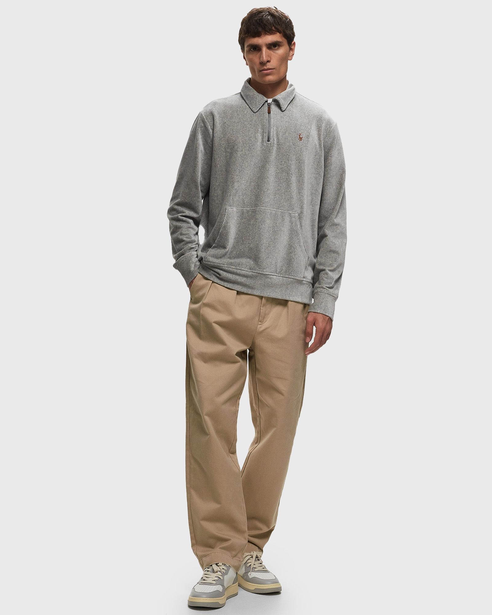 LONG SLEEVE-HALF ZIP